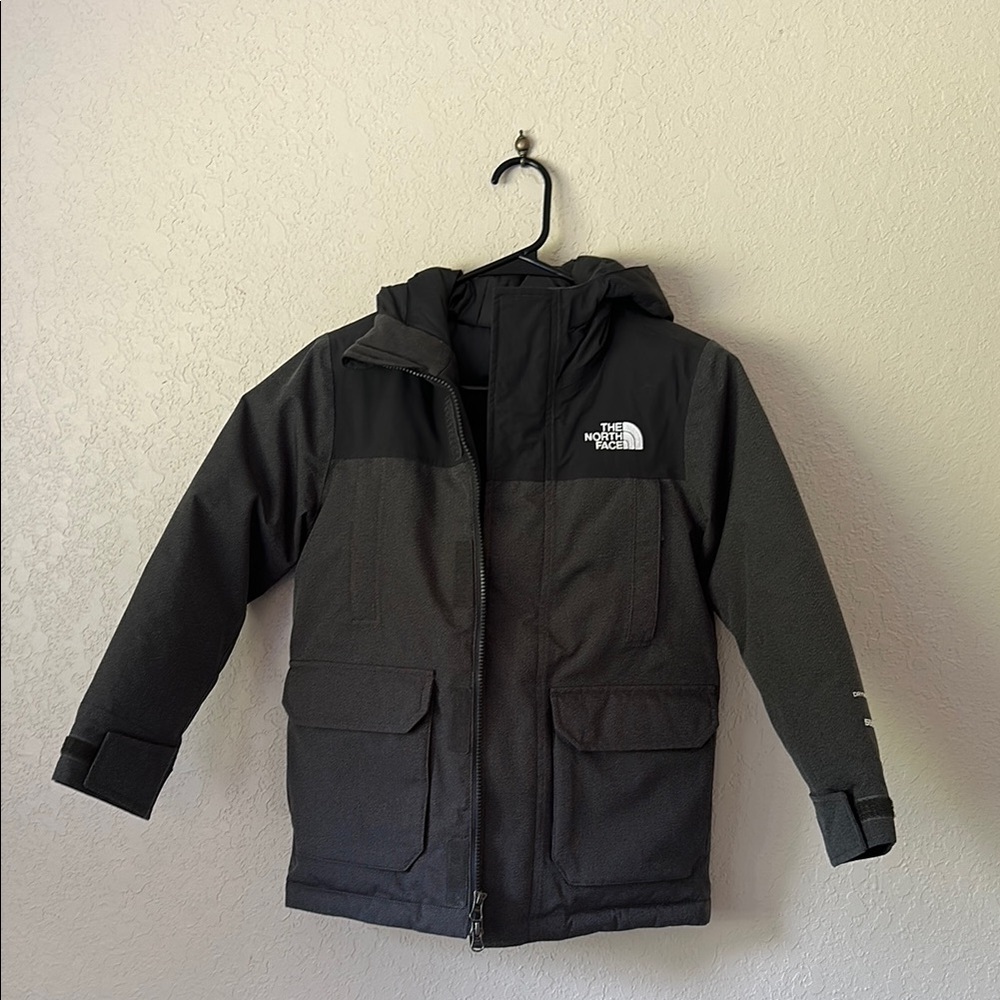 The North Face Black Puffer Jacket with Hood